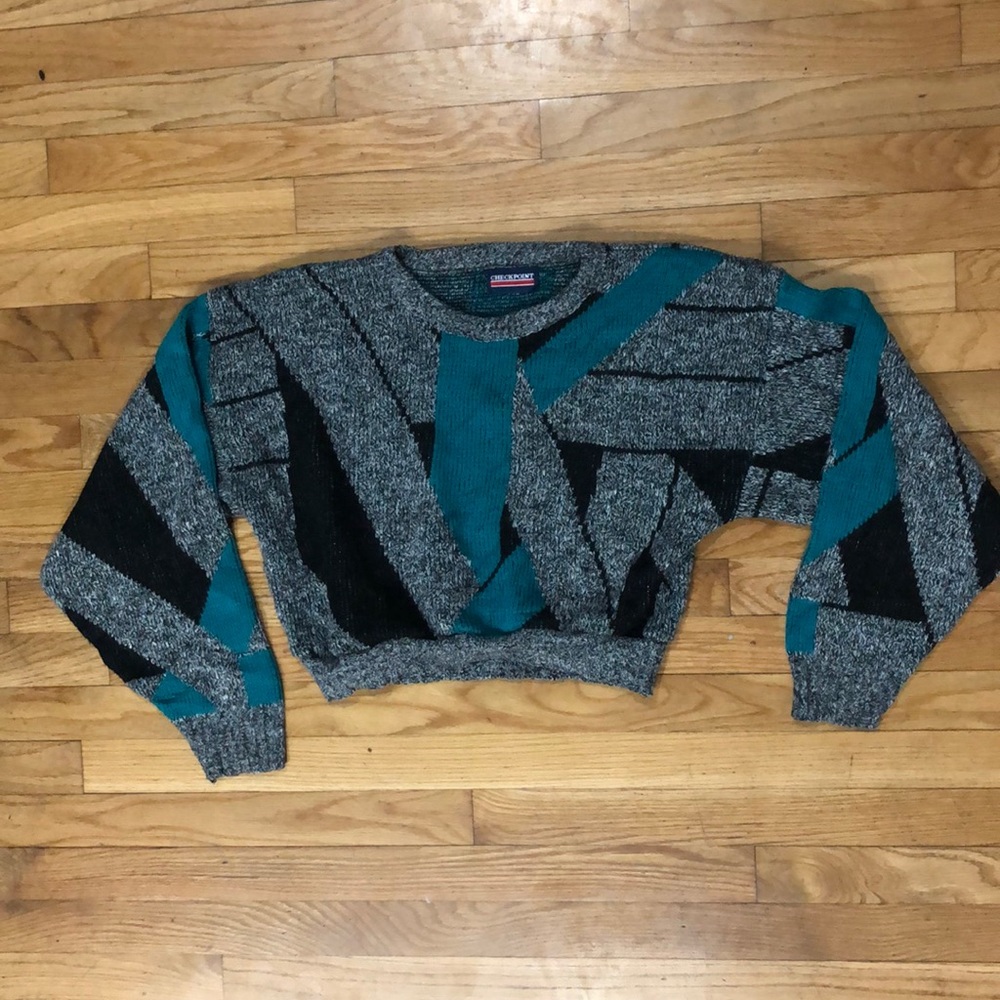 URBAN OUTFITTERS COLOR BLOCK SWEATER